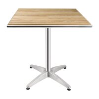 Bolero Tisch quadratisch aus Eschenholz mit 1...