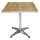 Bolero Eschenholz-Tisch quadratisch 60cm