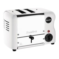 Rowlett Esprit 2 Slot Toaster Weiß mit 2...