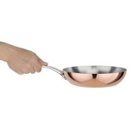 Vogue Tri-Wall Kupfer Bratpfanne Induktion 20Cm
