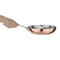 Vogue Tri-Wall Kupfer Bratpfanne Induktion 24Cm