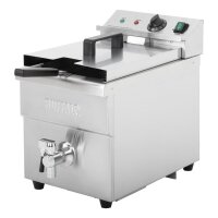 Buffalo Induktionsfritteuse 7,5 Liter - mit Ablasshahn...