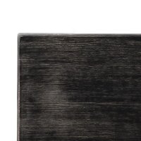 Bolero vorgebohrte quadratische Tischplatte Vintage Black 700Mm