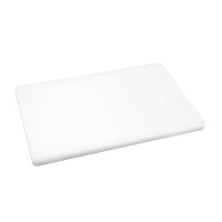 Hygiplas Ldpe Extra Dickes Schneidebrett Weiß 45X30X2Cm