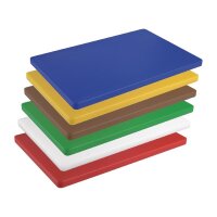 Hygiplas Ldpe Extra Dickes Schneidebrett Weiß 45X30X2Cm