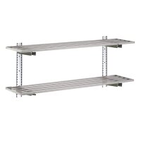 Gastro M Edelstahlwandregal 100Cm Breit
