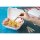 Fiesta Compostable Kompostierbare Zuckerrohr Klappdeckelbehälter 18,2Cm