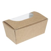 Colpac Kompostierbare Pappboxen mit Sichtfenster für...