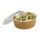 Colpac Recycelbare Einweg Salat Schalen Mit Deckel Groß 1300Ml ( 150Er Pack) (150 Stück)