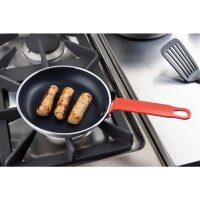 Hygiplas Teflon Platinum Plus Antihaft-Pfanne 200mm roter Griff