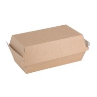 Fiesta Compostable Kompostierbare Hamburgerboxen Kraft...