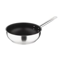 Vogue Antihaft Teflon Edelstahl Platin Plus Sauté...