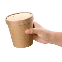 Fiesta Recycelbare Suppenbehälter 455 Ml/16 Oz 98 Mm...