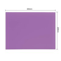 Hygiplas High Density Schneidebrett Klein Lila 229 X 305 X 12 Mm