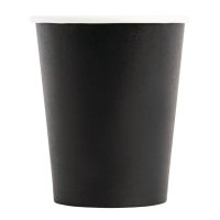 Fiesta Recyclable Coffee To Go Becher 230ml schwarz x1000 (1000 Stück)
