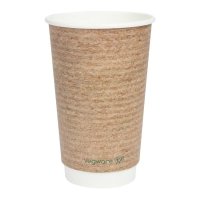 Vegware kompostierbare Kaffeebecher 455ml Packung mit 400...