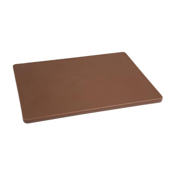 Hygiplas Ldpe Schneidebrett Braun 30,5X22,9X1,2Cm
