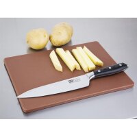 Hygiplas Ldpe Schneidebrett Braun 30,5X22,9X1,2Cm