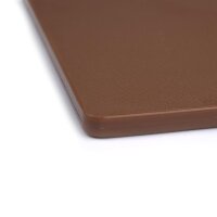 Hygiplas Ldpe Schneidebrett Braun 30,5X22,9X1,2Cm