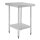 Vogue Arbeitstisch 900x600x700mm mit Grundboden aus Edelstahl