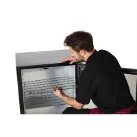 Polar Barkühler mit Klapptür - 138 Liter, Umluftkühlung & LED