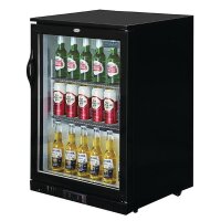 Polar Barkühler mit Klapptür - 138 Liter, Umluftkühlung & LED
