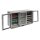 Polar Serie G Edelstahl Barkühlschrank Mit 3 Klapptüren 330L