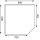 Vogue Arbeitsecktisch Aufkantung, Regalboden 900x700x960mm