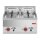 Gastro M Fritteuse 2x10 Liter - Edelstahl, Ablasshahn, 15 kW