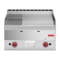 Gastro M 600 Gasgrillplatte 60/60Ftrg 2/3 Glatt Und 1/3...