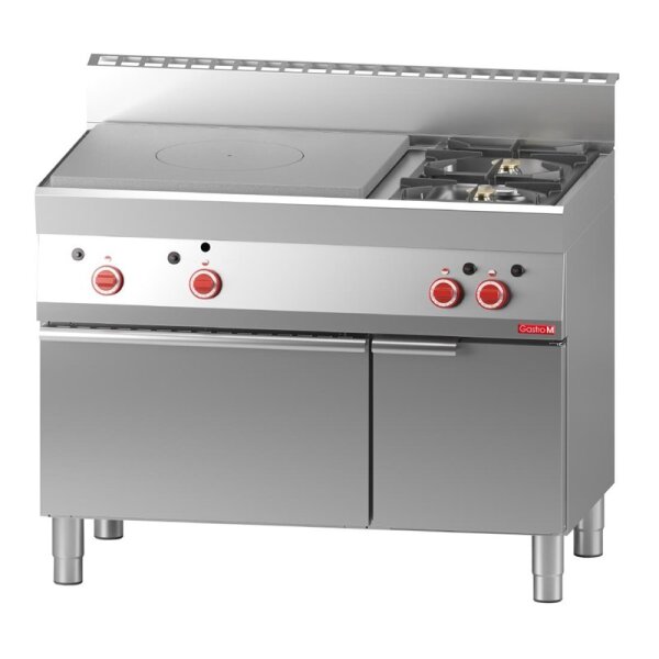 Gastro M Gasherd Mit Glühplatte Und Ofen 65/110 Tpfg