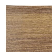 Bolero Tischplatte quadratisch in Eiche rustikal und 600x600x48mm