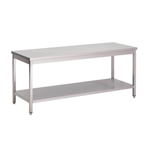 Gastro M Arbeitstisch mit Grundboden 1200x700x850 mm