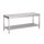 Gastro M Arbeitstisch aus Edelstahl mit Grundboden 1400x700x850mm
