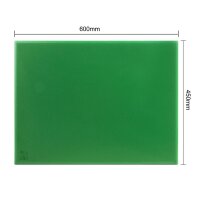 Hygiplas Ldpe Extra Dickes Schneidebrett Grün 60X45X2Cm