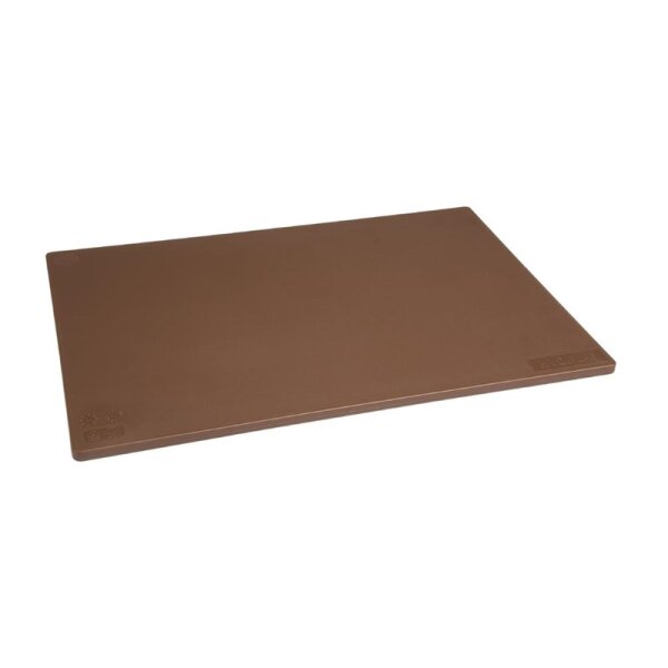 Hygiplas Ldpe Schneidebrett Braun 45X30X1Cm