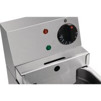 Kompakte Lincat Fritteuse 2,5 Liter - Tischgerät mit Thermostat, 230V