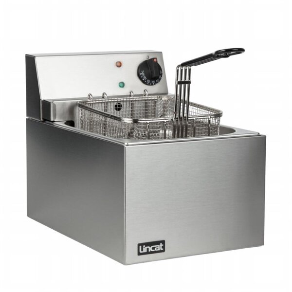 Profi Elektro Fritteuse LDF 4 Liter - Edelstahl, 3kW, 230V