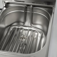 Profi Elektro Fritteuse LDF 4 Liter - Edelstahl, 3kW, 230V