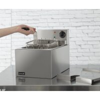 Profi Elektro Fritteuse LDF 4 Liter - Edelstahl, 3kW, 230V