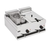 Elektro Doppelfritteuse 18 Liter - Tischgerät...