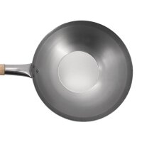 Vogue Wok Aus Stahl Mit Flachem Boden 330Mm
