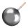Vogue Wok milder Stahl flacher Boden 35,6(Ø)cm