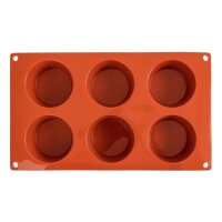 Pavoni Formaflex Muffinform Silikon 6 Muffins