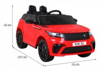 Batteriebetriebener Range Rover Velar Red + Fernbedienung...