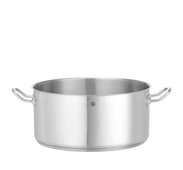 Hendi Bratentopf ohne Deckel Kitchen Line und 12 Liter für alle Herdarten