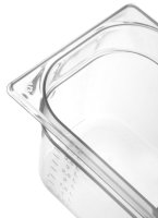 Gastronorm Behälter 1/1, HENDI, Profi Line, GN 1/1, 28L, Transparent, 530x325x(H)200mm