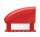 Hendi Fleischzartmacher Profi Line – 42-Klingen-Handsteaker, Edelstahl & ABS, rot