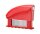 Hendi Fleischzartmacher Profi Line – 42-Klingen-Handsteaker, Edelstahl & ABS, rot