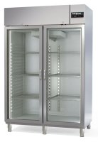 PROFILINE 1400 Gastro Kühlschrank - 2 Glastüren...